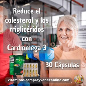 Cardiomega 3 30 Cápsulas vitaminas.comprayvendeonline