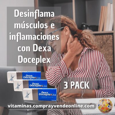 Dexa Doceplex Inyección 3 PACK vitaminas.comprayvendeonline