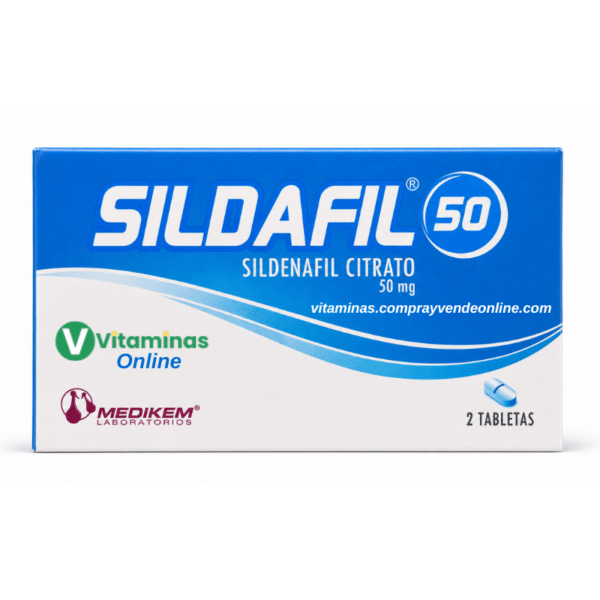 SILDAFIL 50mg 6Pack - 12 Tabletas