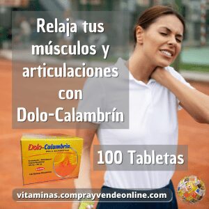 Dolo Calambrin 100 Tabletas vitaminas.comprayvendeonline