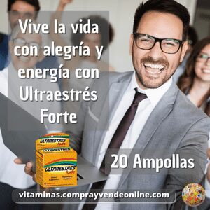 Ultraestrés Forte 20 Ampollas vitaminas.comprayvendeonline
