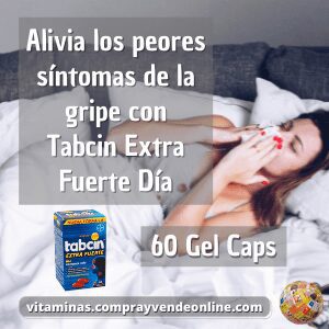 Tabcin Extra fuerte Día vitaminas.comprayvendeonline