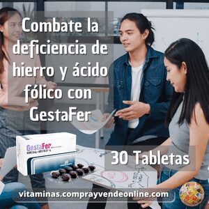 Gestafer 30 Cápsulas vitaminas.comprayvendeonline