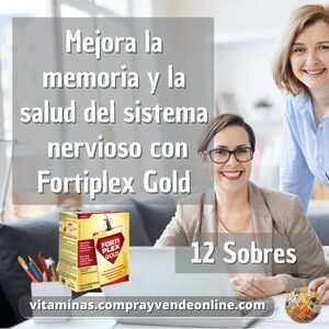 FORTIPLEX GOLD SOLUCION ORAL | 12 SOBRES | Bienestar Diario