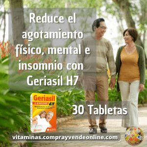 Geriasil H7 Cápsulas - Vitalidad para Adultos Mayores