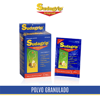 SUDAGRIP Polvo Granulado 34.99 USD - Bienestar Rápido