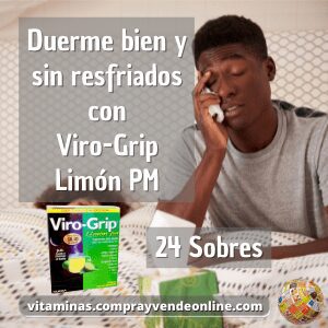 Viro-Grip Limón P.M. - 24 Sobres para Solución Oral