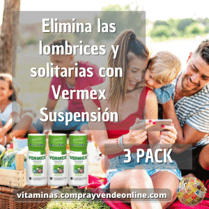 VERMEX 100 MG/5ML SUSPENSIÓN PEDIÁTRICA - 3 PACK